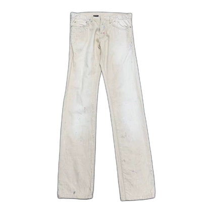 Dior Splash Paint Denim Jeans-zp
