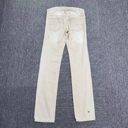 Dior Splash Paint Denim Jeans-zp