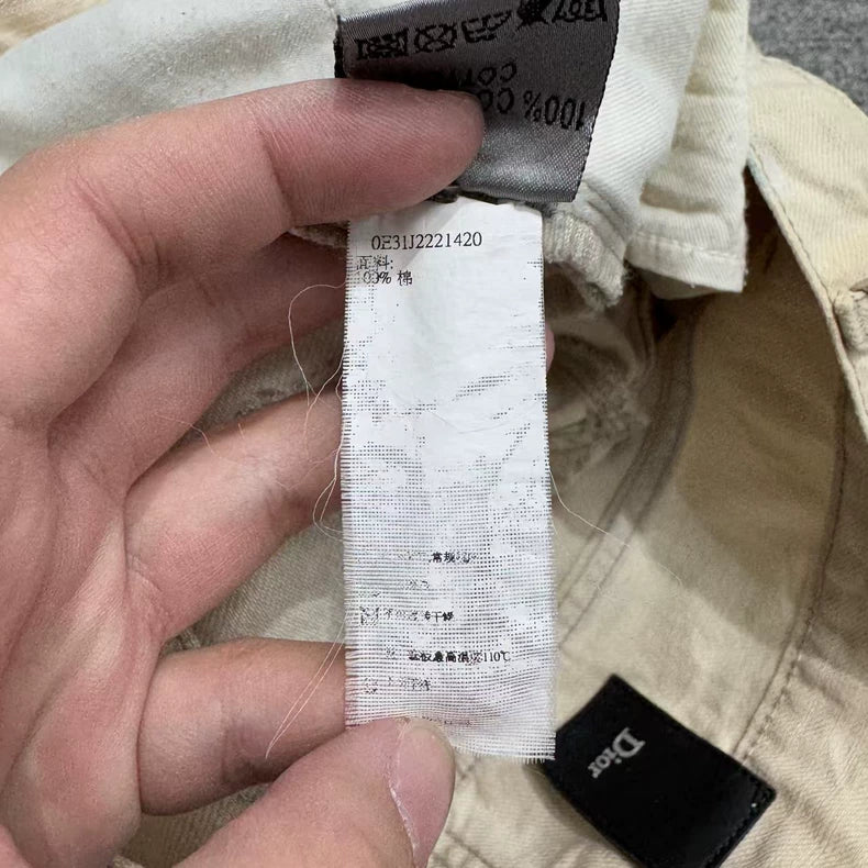 Dior Splash Paint Denim Jeans-zp