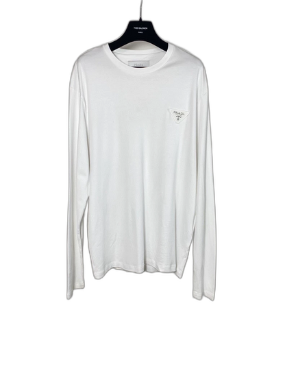Prada Logo Long Sleeve T-Shirt