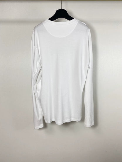 Prada Logo Long Sleeve T-Shirt