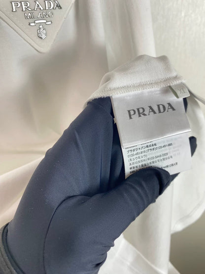 Prada Logo Long Sleeve T-Shirt