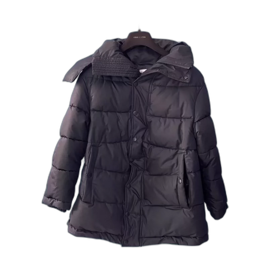 Balenciaga Black Padded Jacket With Logo