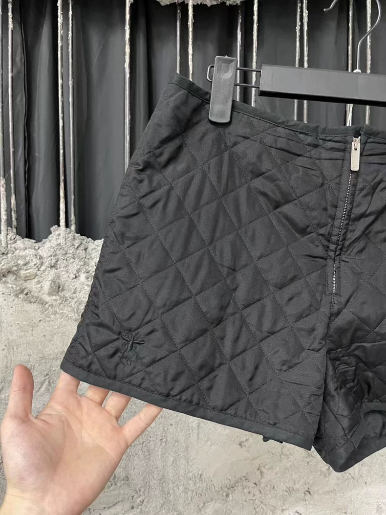 Dior Quilted Bee Shorts
