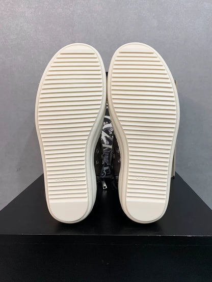 Rick Owens Canvas High-Top Shoes in Desert Color-yf