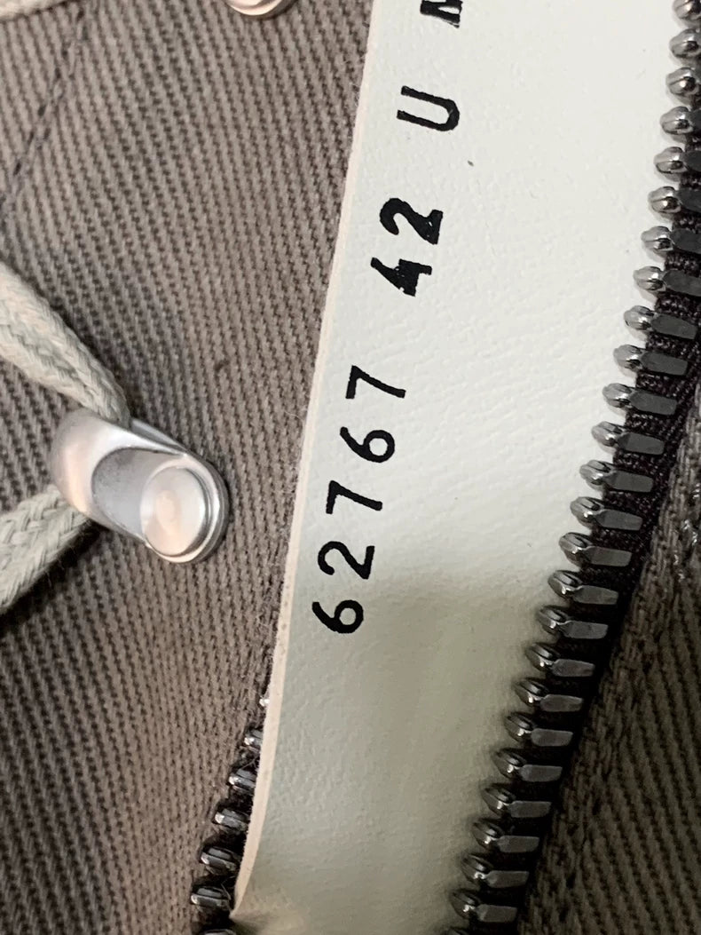 Rick Owens Canvas High-Top Shoes in Desert Color-yf