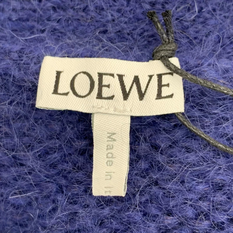 Loewe Blue Polar Bear Knitted Cardigan