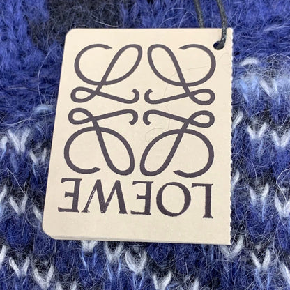 Loewe Blue Polar Bear Knitted Cardigan