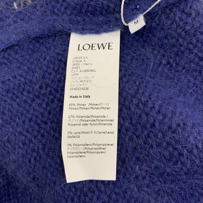 Loewe Blue Polar Bear Knitted Cardigan