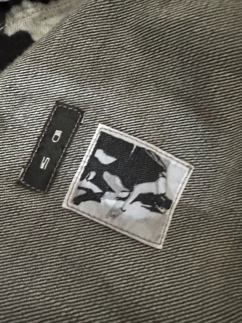 Rick Owens Long Pocket Denim Jacket