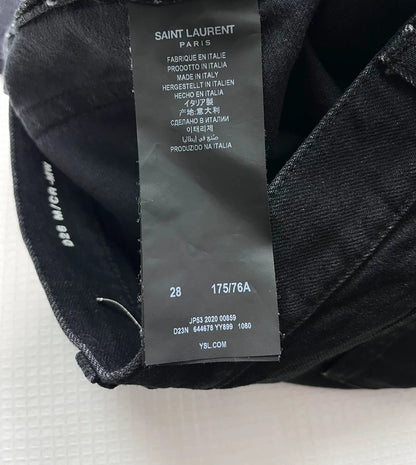 Saint Laurent Dark Denim Pants Size 28