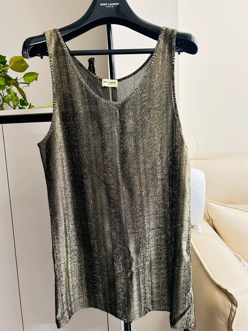 Saint Laurent Spring Summer Sleeveless Top