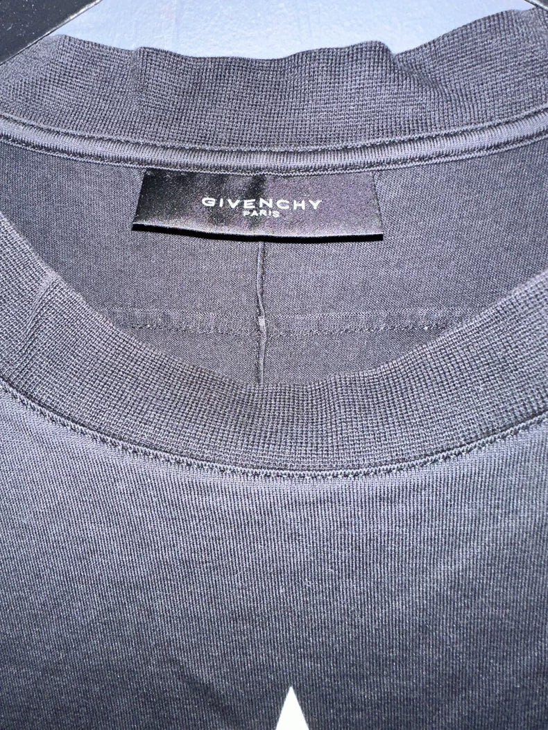 Givenchy Shark Print Flag T-shirt