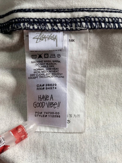 Stussy Camouflage Shorts with Tie-Dye Effect-zp