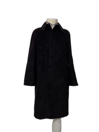 Vintage Yves Saint Laurent Black Wool Coat