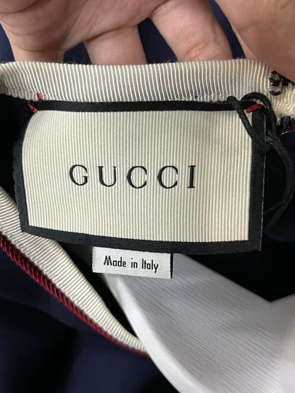 Gucci Sleeveless Dress in Navy Color