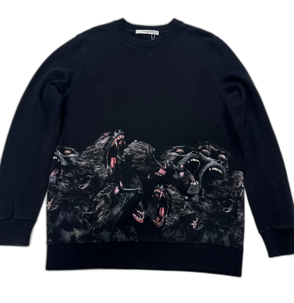 Givenchy Black Monkey Sweatshirt XS Size