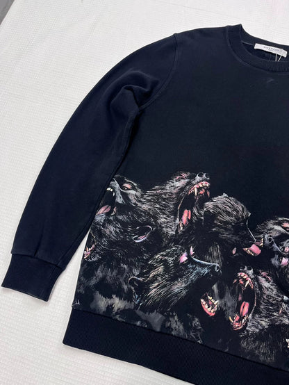 Givenchy Black Monkey Sweatshirt XS Size