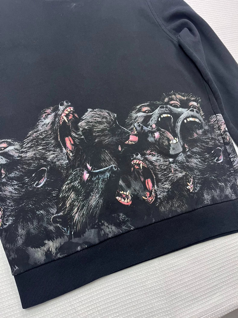 Givenchy Black Monkey Sweatshirt XS Size