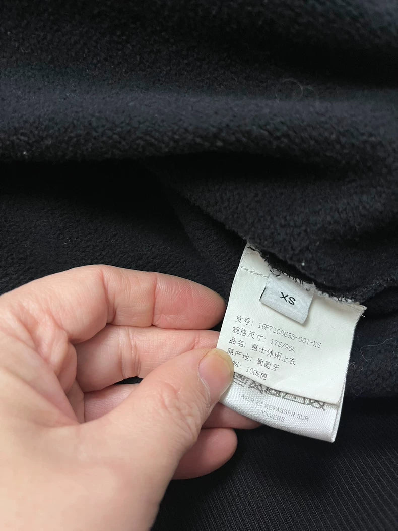 Givenchy Black Monkey Sweatshirt XS Size