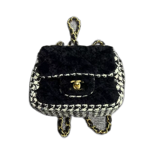 Limited Edition Chanel Checkered Crossbody Bag