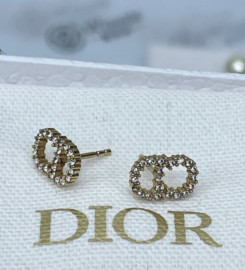 Dior Pearl Star Earrings with Tassels
