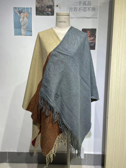 Vintage Gucci Logo Scarf Shawl Wrap