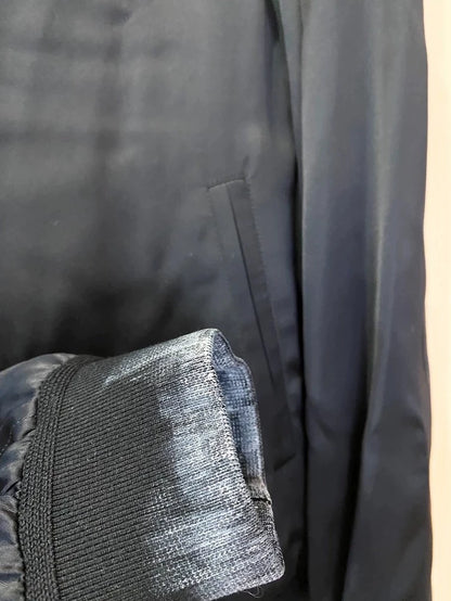 Saint Laurent Paris Moon Print Bomber Jacket