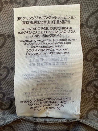 Gucci SS21 Printed Nylon Poncho Jacket