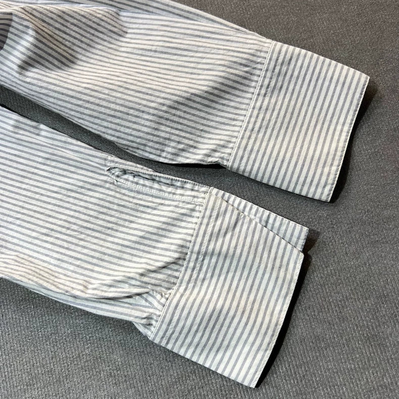 Blue Paneled Shirt from Maison Margiela