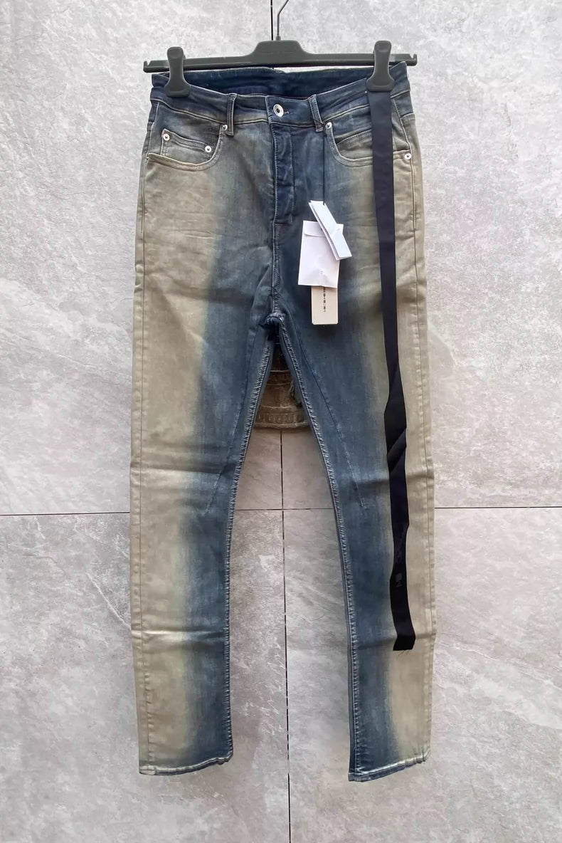 Rick Owens Gradient Detroit Cut Jeans