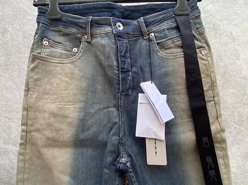 Rick Owens Gradient Detroit Cut Jeans