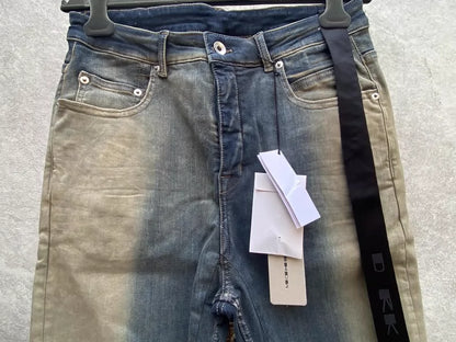 Rick Owens Gradient Detroit Cut Jeans