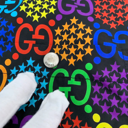 Gucci Multicolor Logo Print Vest