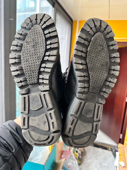 Dior High-Top Zip Casual Sneakers