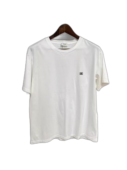 Celine Small Logo Short Sleeve T-Shirt