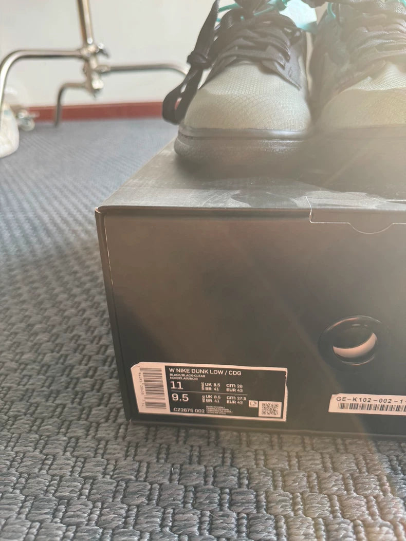 Nike Dunk Low X CDG Collaboration Shoes