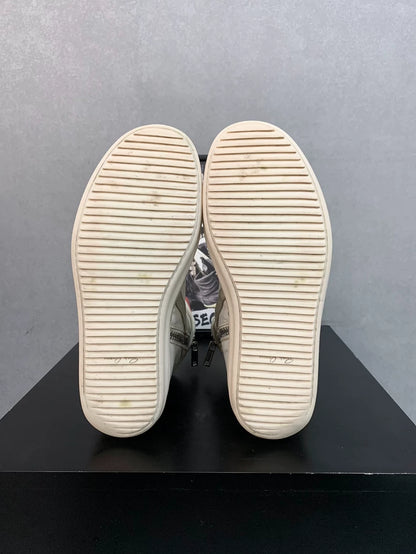 Rick Owens Geobasket Rare Light Grey Sneakers-yf
