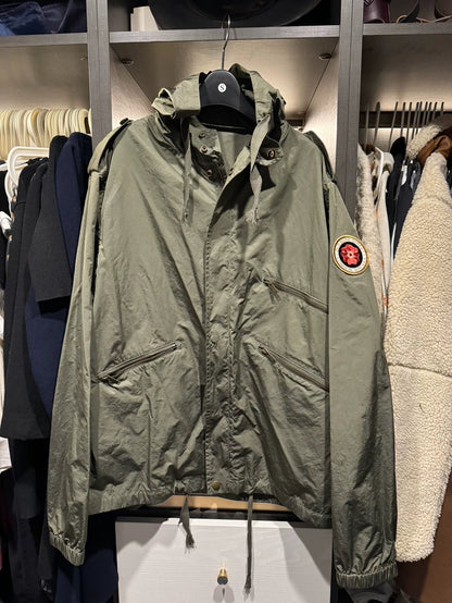 Saint Laurent Military Windproof Hooded Jacket