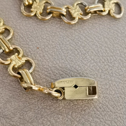Vintage Celine Gold Baroque Bracelet