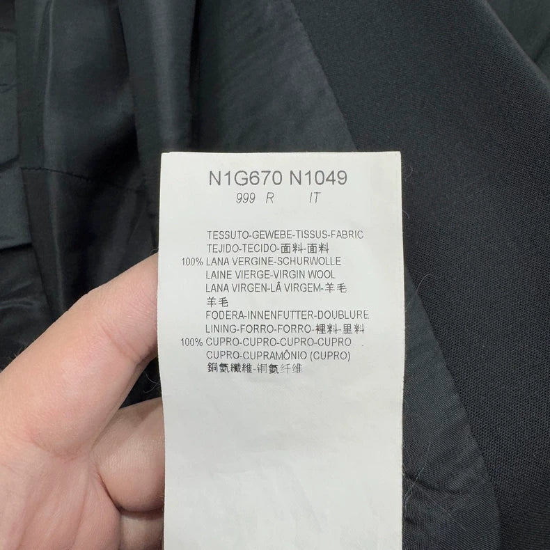 Emporio Armani Wool Suit Jacket-zp