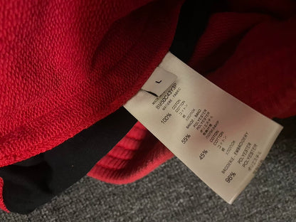 Givenchy Red Embroidered Sweatpants-yf