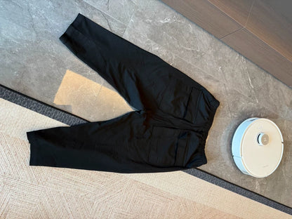 Rick Owens Black Straight-leg Pants