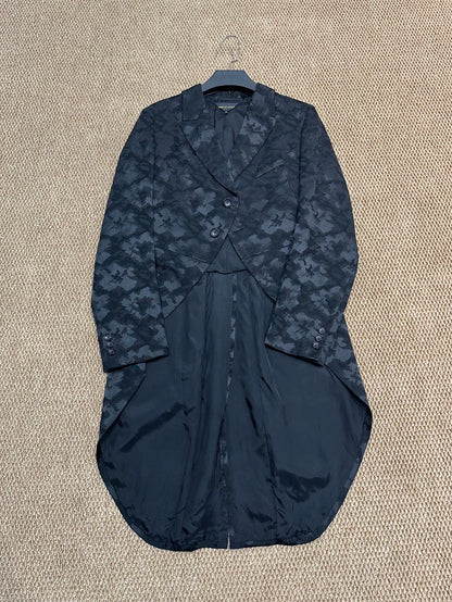 Comme des Garcons Embroidered Cocoon Coat