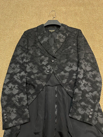 Comme des Garcons Embroidered Cocoon Coat