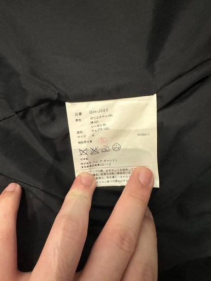 Comme des Garcons Embroidered Cocoon Coat