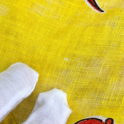 Loewe Yellow Animal Print Short Sleeve Shirt