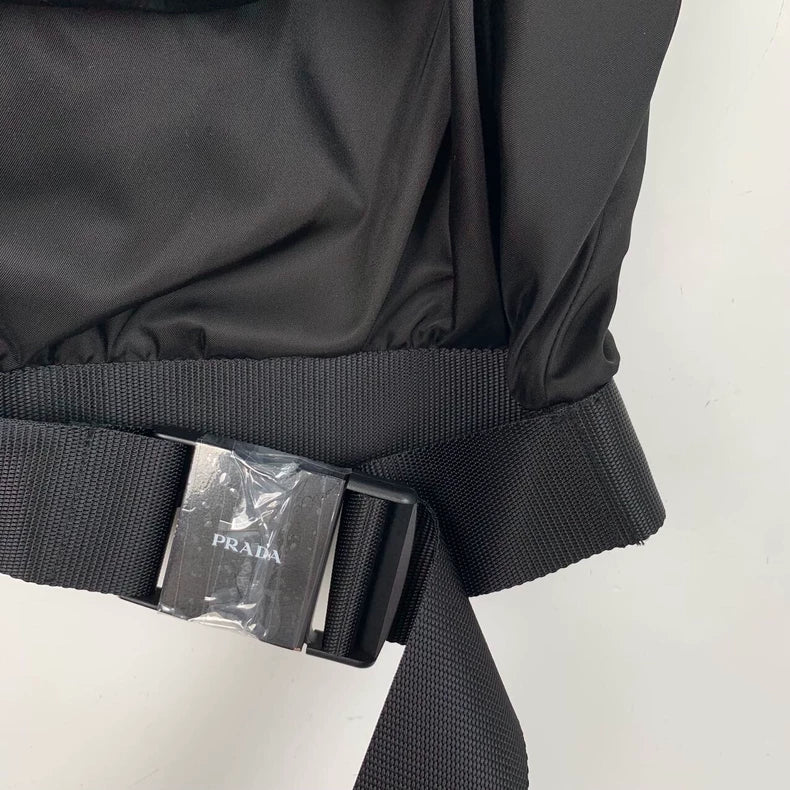 Prada Black Pocket Midi Skirt