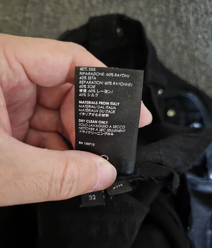 Amiri Black Distressed Denim Jeans-yf