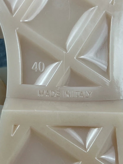 Chanel Beige Jelly Sandals-yf